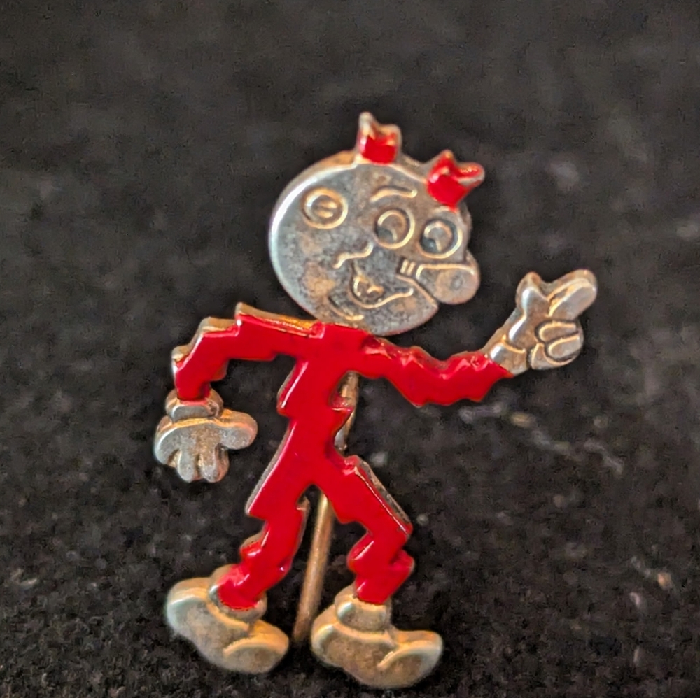 Vintage Reddy Kilowatt Stick Pin - Picture 11 of 12